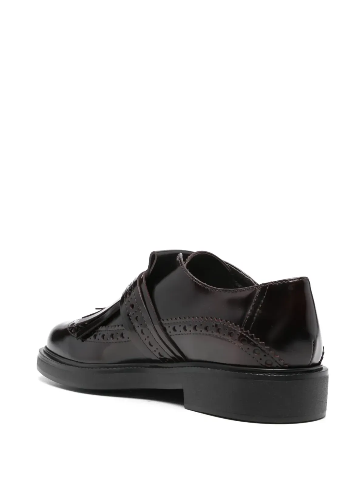 Tod's モンクストラップ ブローグス - レッド - 画像3