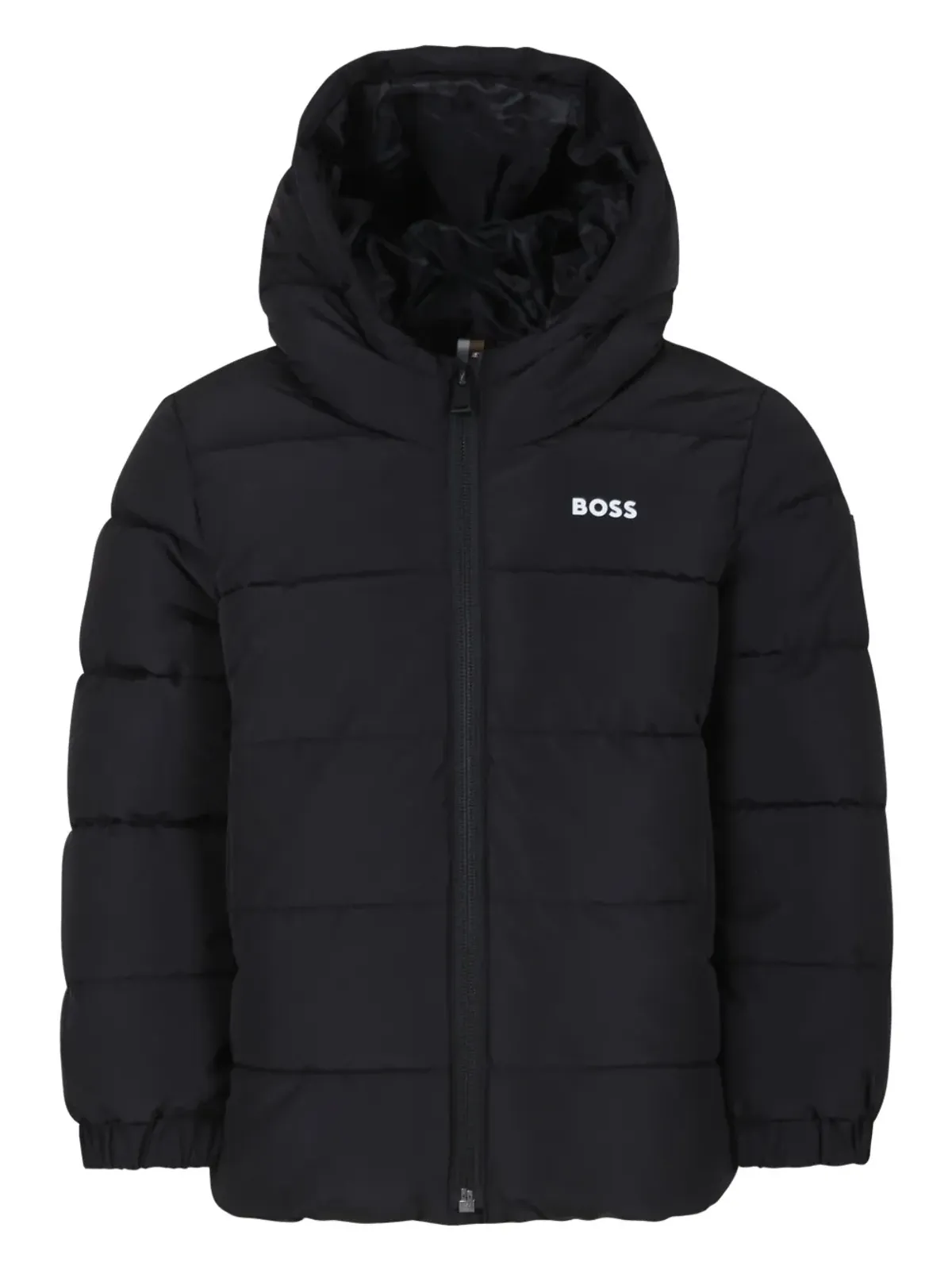 BOSS Kidswear ロゴプリント入りパディングジャケット - 画像1