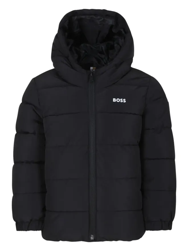 BOSS Kidswear BOSS Kidswear ロゴプリント入りパディングジャケットの商品画像