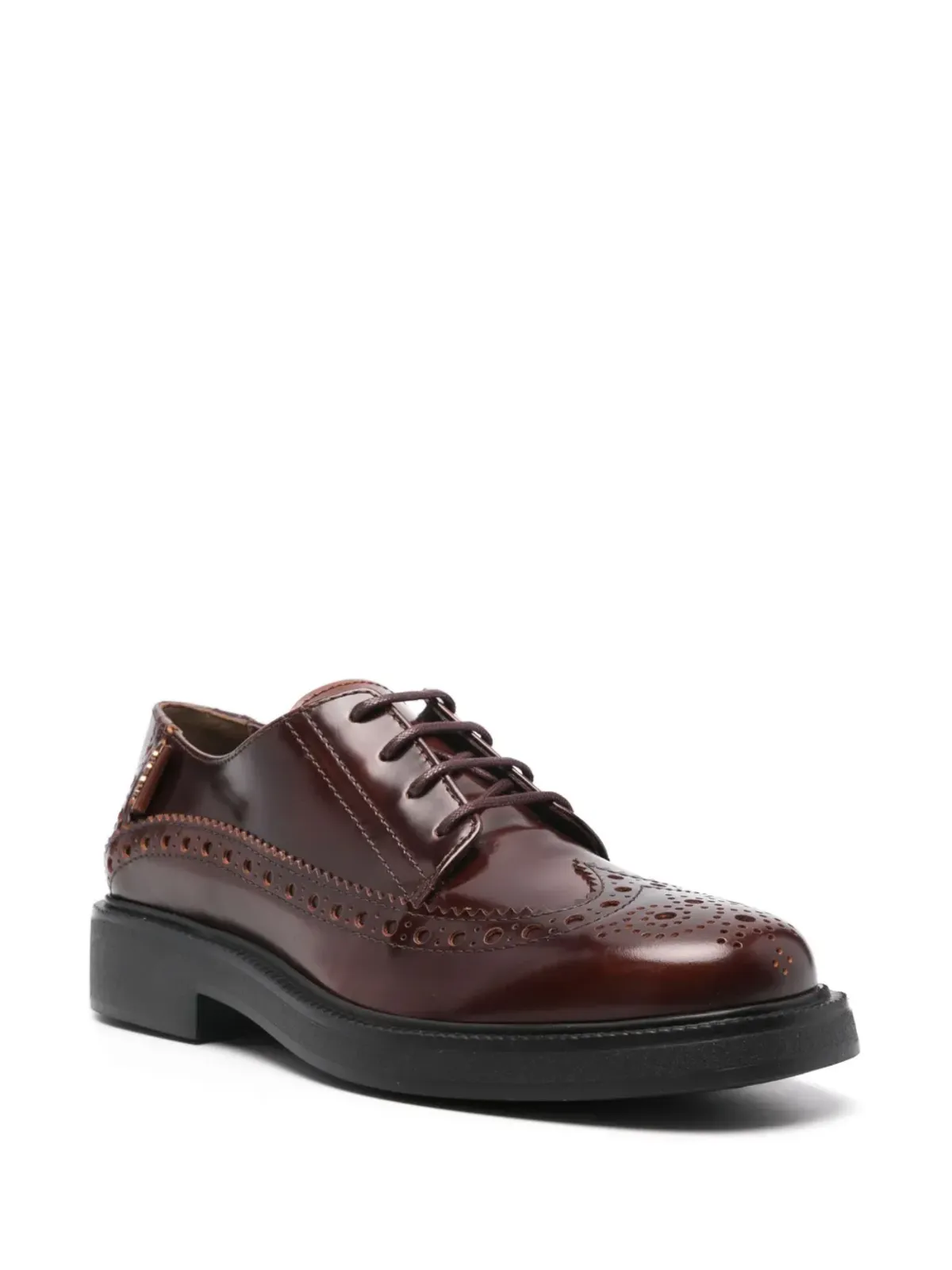 Tod's レザー オックスフォードシューズ - ブラウン - 画像2