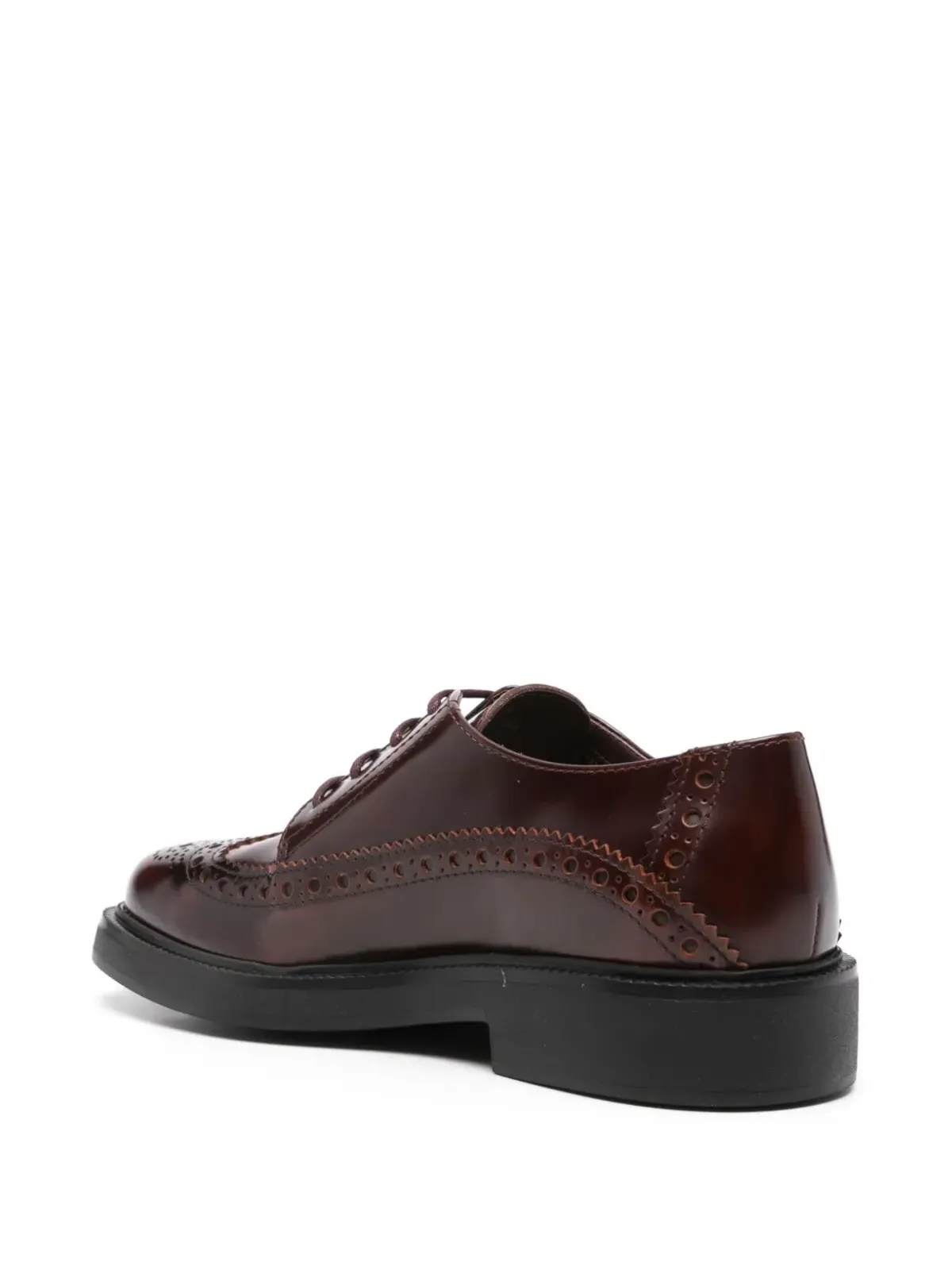 Tod's レザー オックスフォードシューズ - ブラウン - 画像3