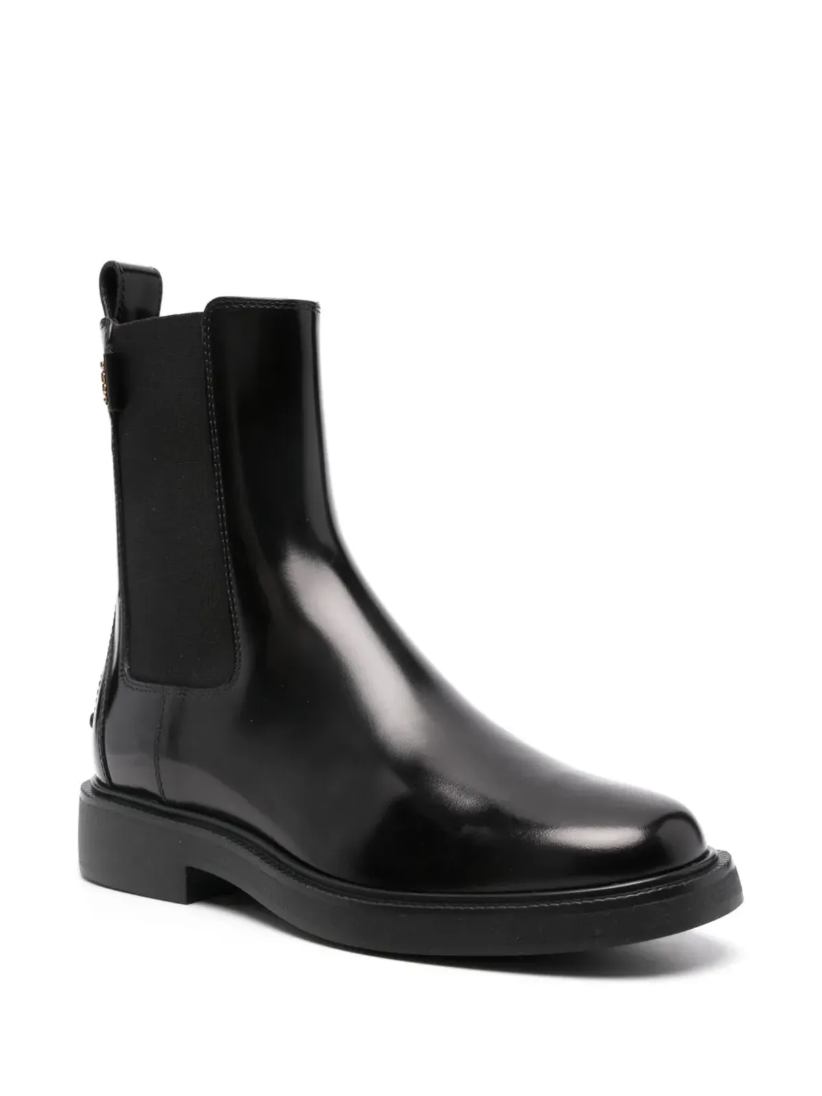 Tod's ロゴタグ ブーツ - ブラック - 画像2