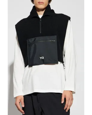 Y-3 フード付きノースリーブベスト ブラック - サムネイル5