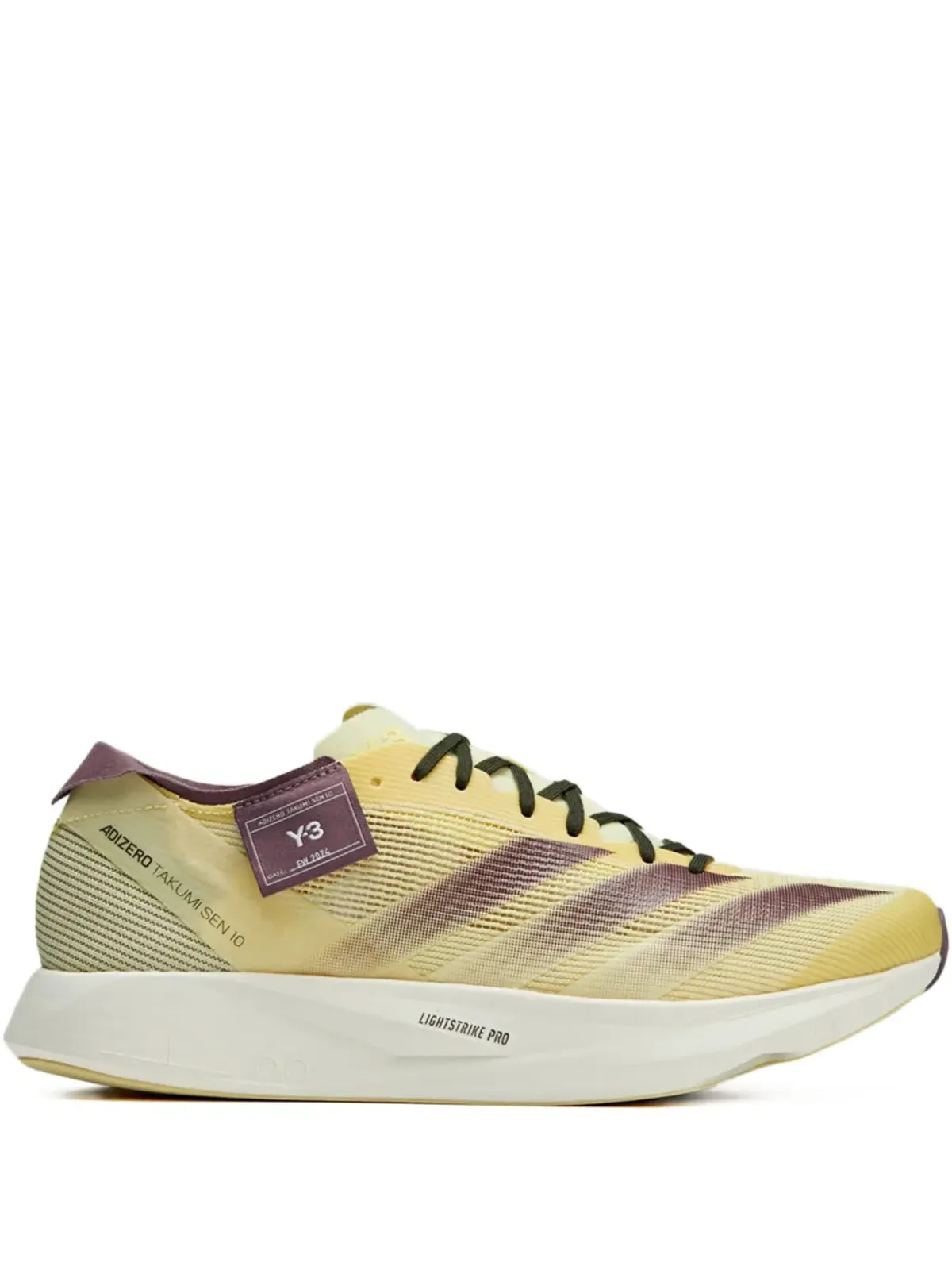Y-3 Takumi Sen 10 スニーカー イエロー - 画像1
