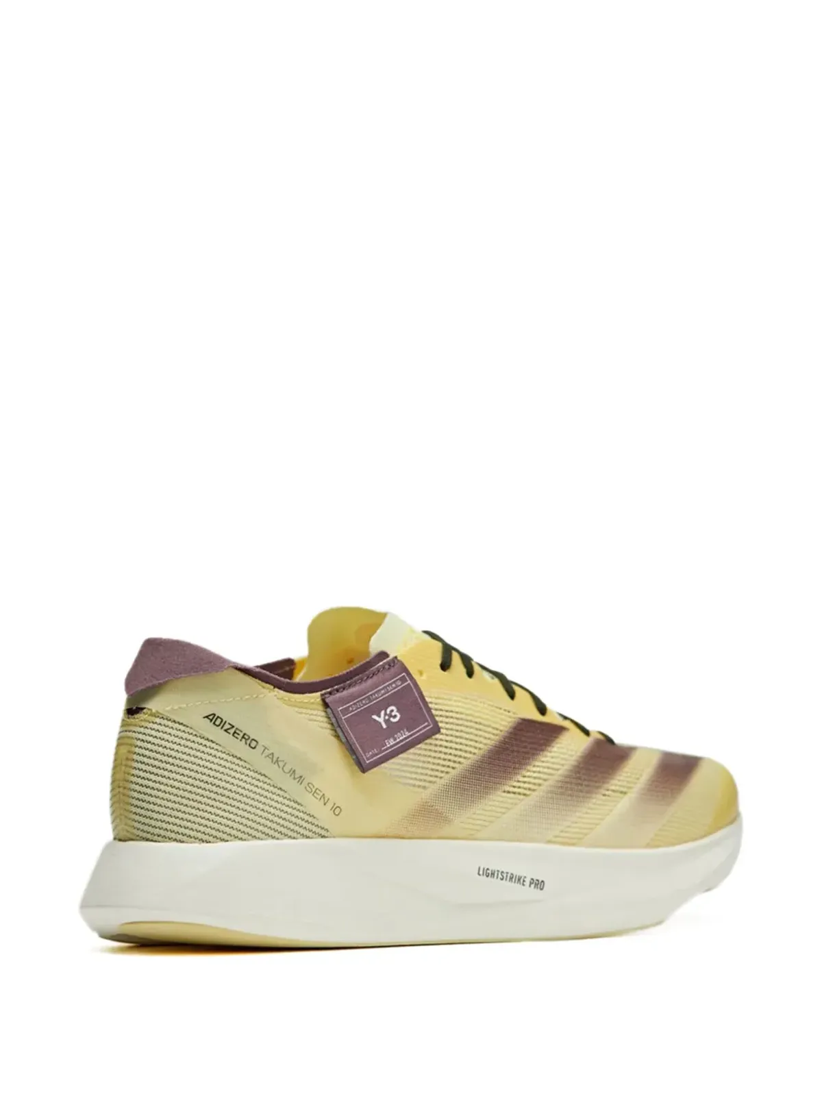Y-3 Takumi Sen 10 スニーカー イエロー - 画像4