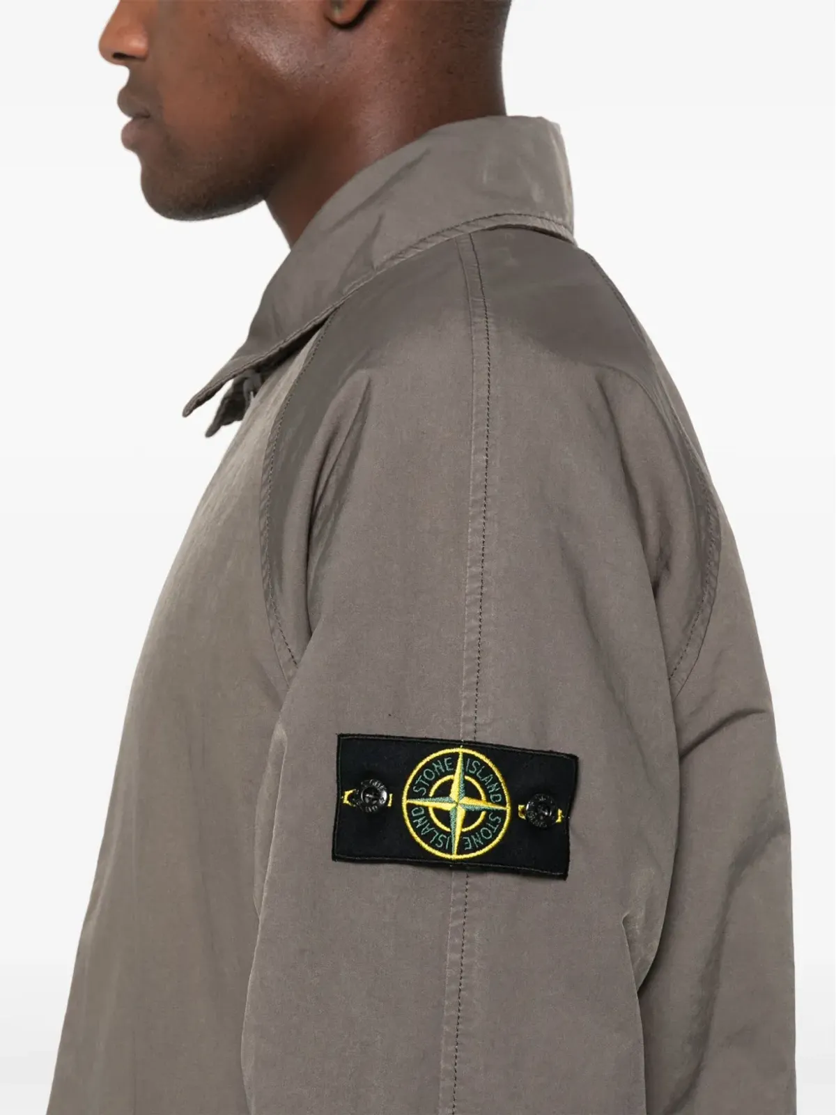 Stone Island David-TC コート グリーン - 画像5
