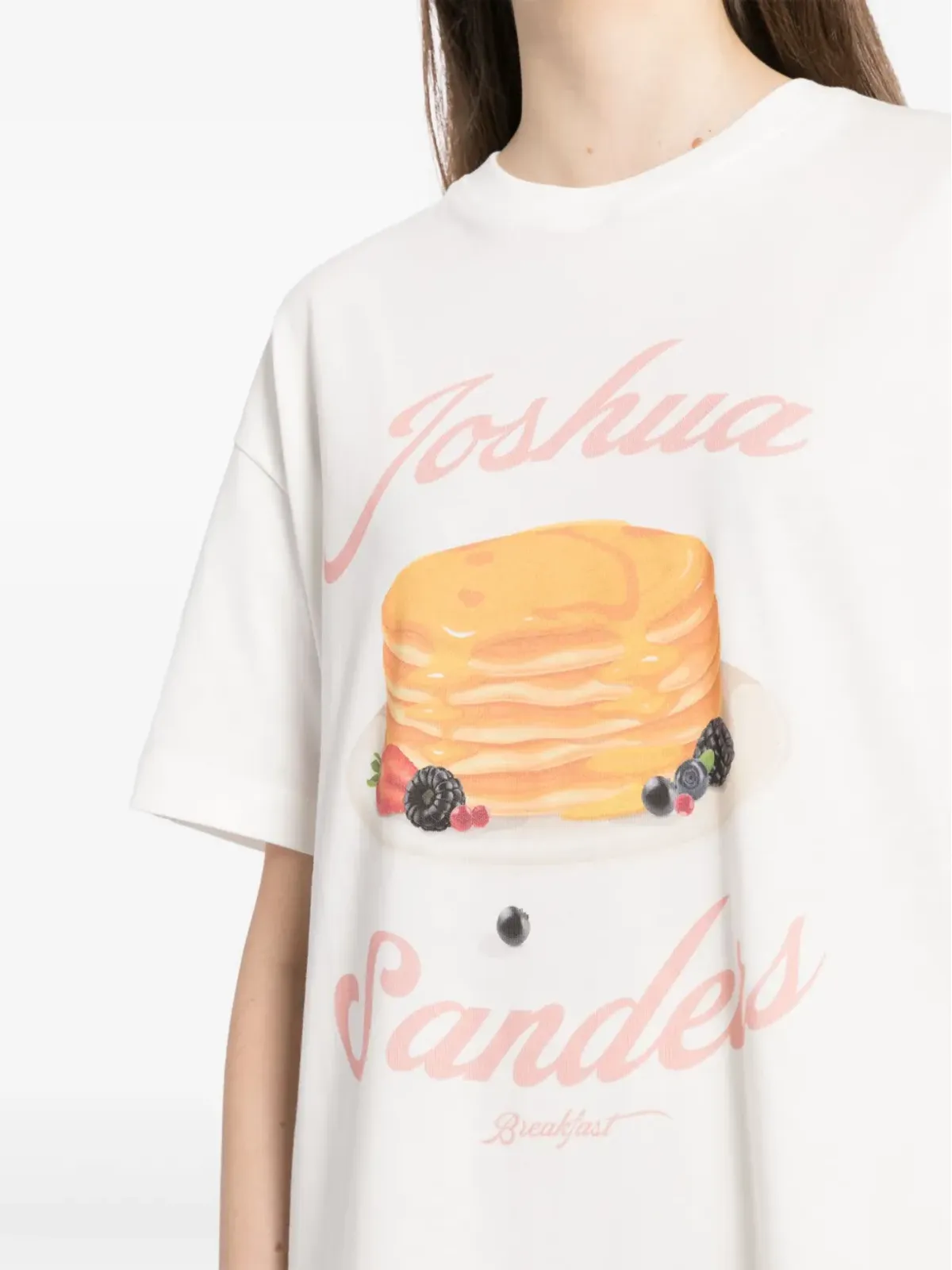 Joshua Sanders グラフィックプリントTシャツ - 画像5