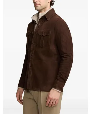 Ralph Lauren Purple Label バロン スエード シャツジャケット - サムネイル5