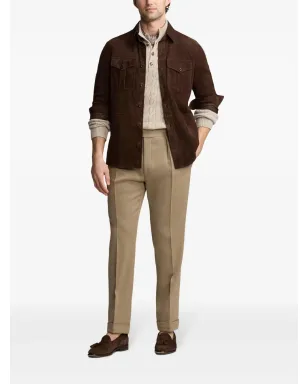 Ralph Lauren Purple Label バロン スエード シャツジャケット - サムネイル2