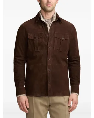 Ralph Lauren Purple Label バロン スエード シャツジャケット - サムネイル3