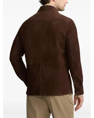 Ralph Lauren Purple Label バロン スエード シャツジャケット - サムネイル4
