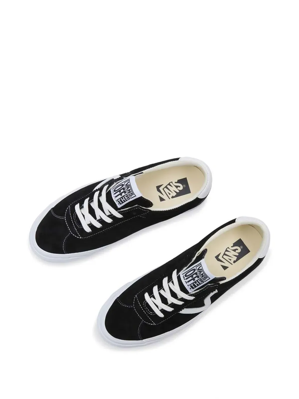 Vans Premium Sport 73 コントラスト スエード トレーナー - ブラック - 画像3