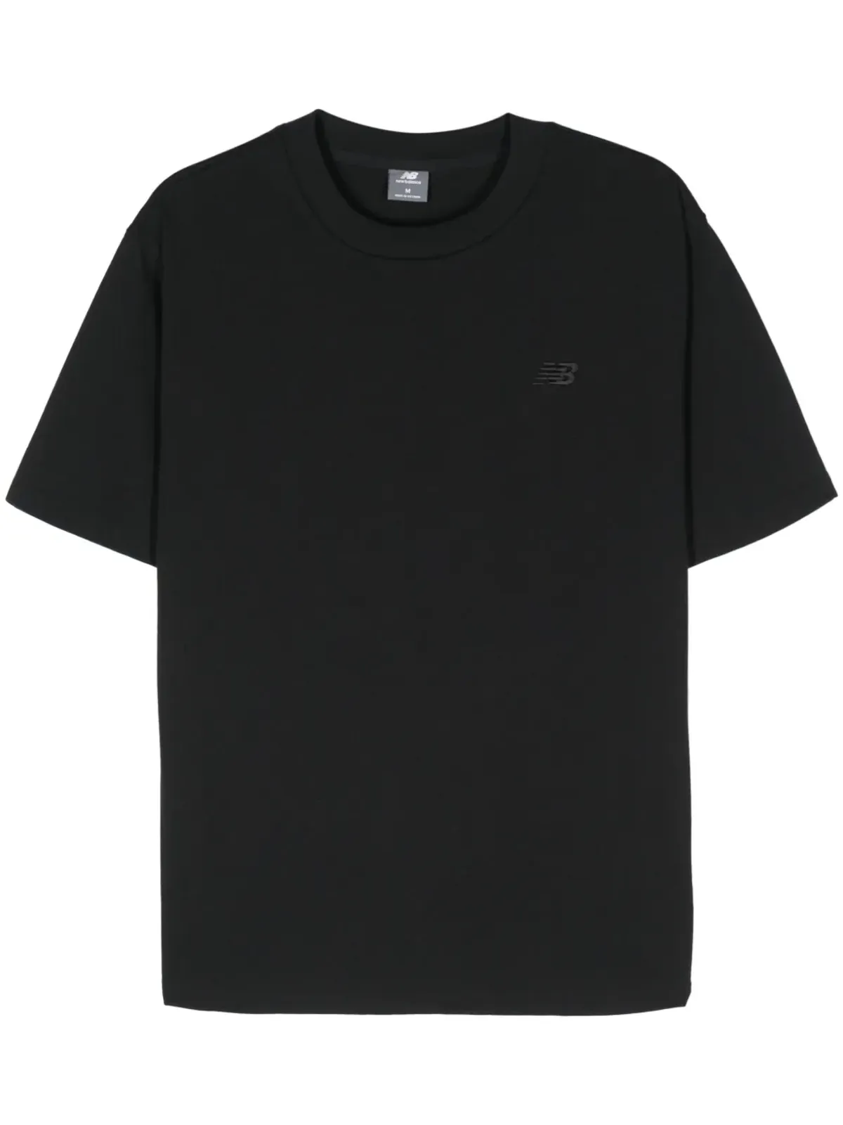 New Balance アスレチックス コットン Tシャツ - ブラック - 画像1