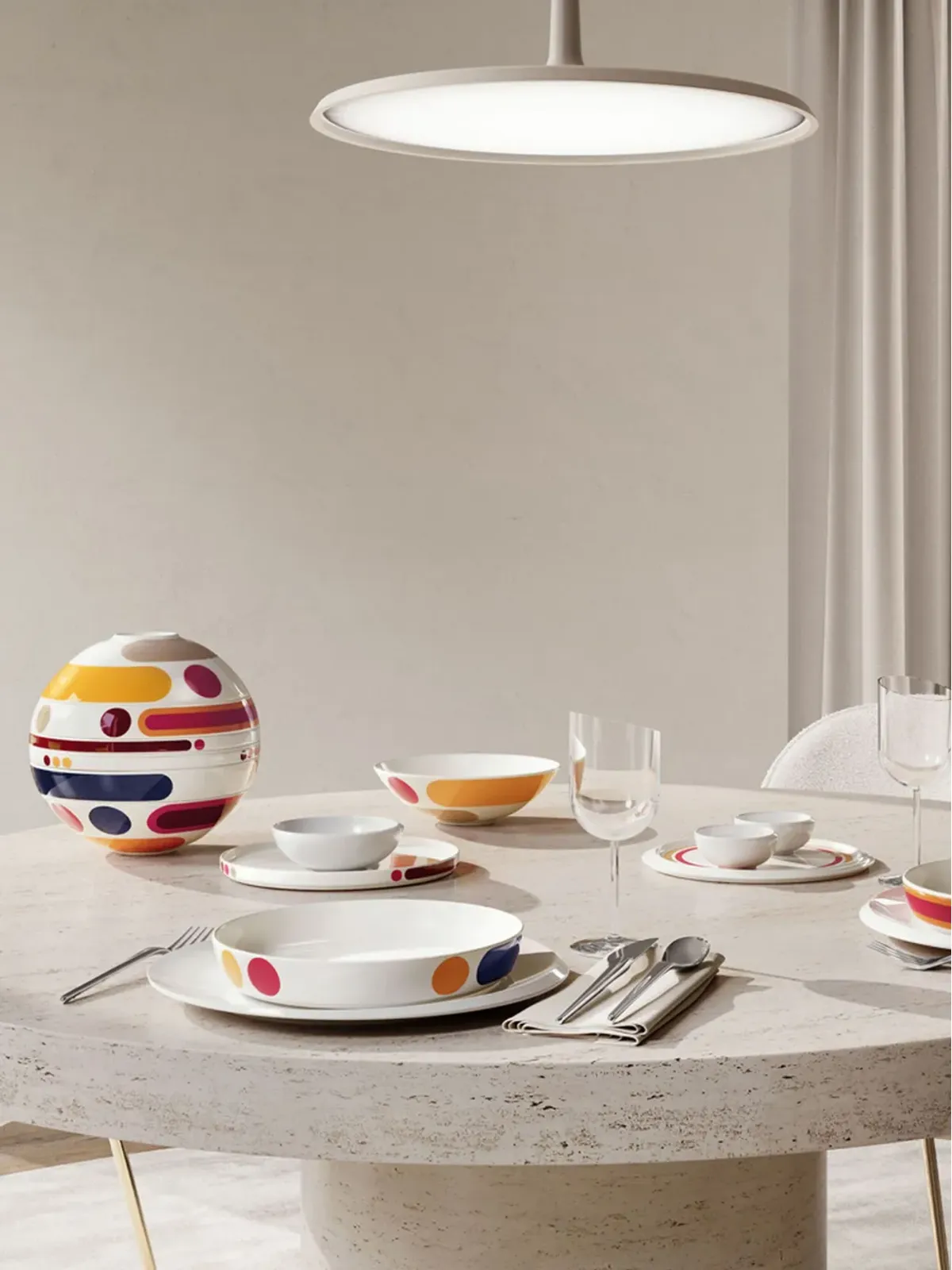 Villeroy & Boch Iconic La Boule Miami dish set - White - 画像3