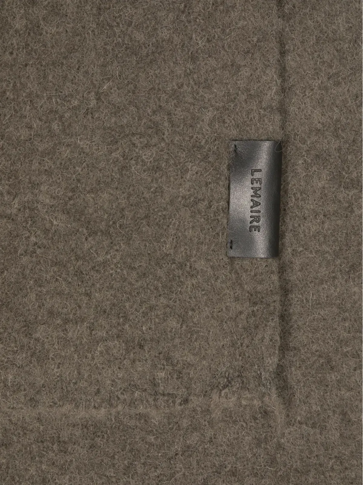 LEMAIRE ロゴタグ スカーフ - 画像3