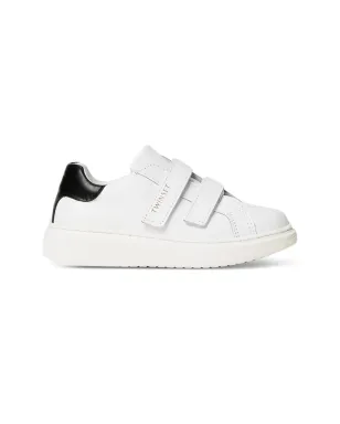 TWINSET Kids レザー ダブルストラップスニーカー - サムネイル2