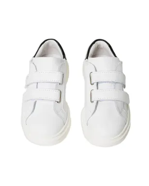TWINSET Kids レザー ダブルストラップスニーカー - サムネイル4