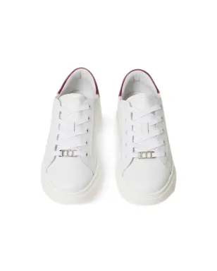 TWINSET Kids ロゴプレートスニーカー - サムネイル4