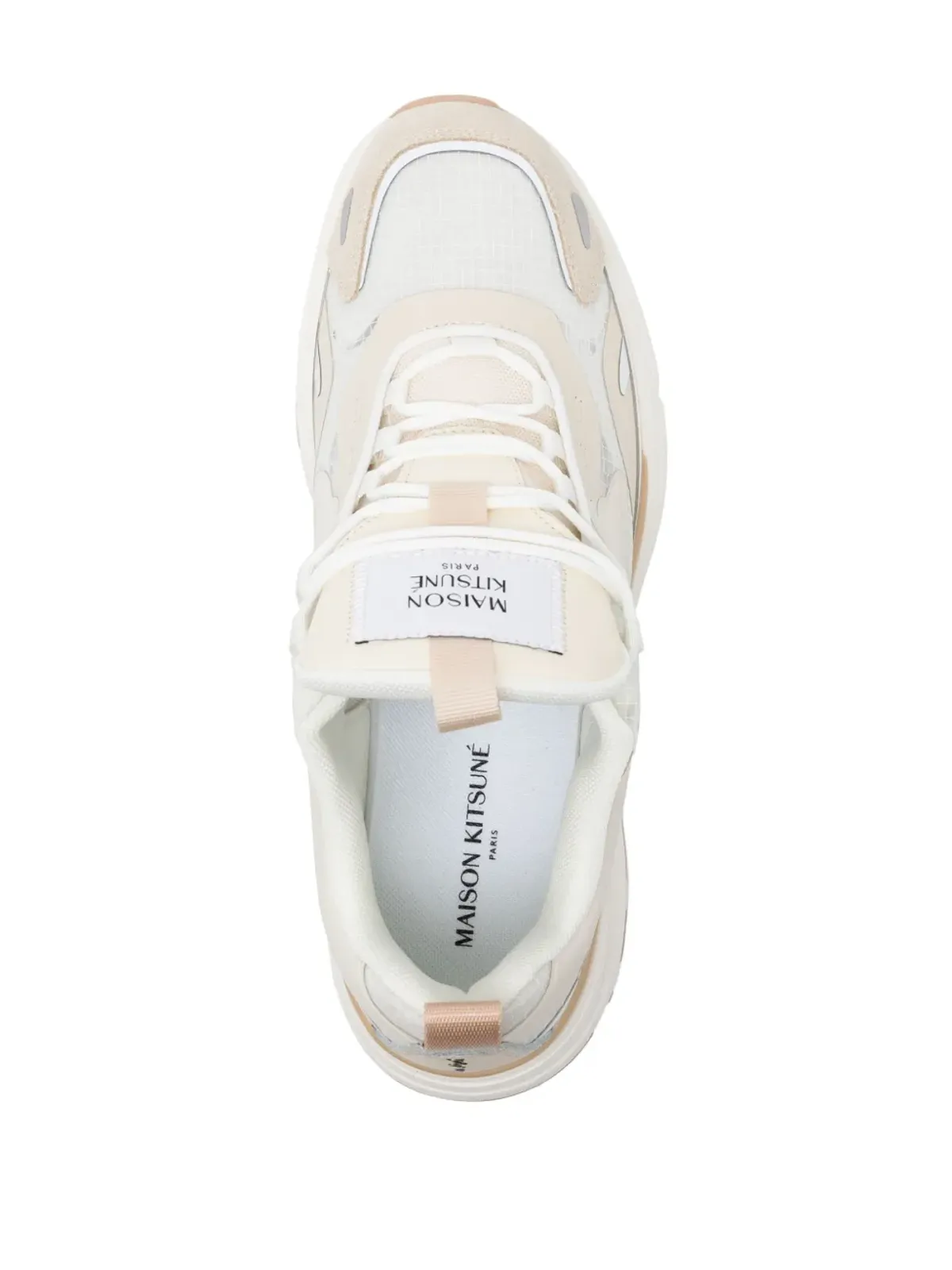 Maison Kitsuné ソラ スニーカー - ネュートラルカラー - 画像4
