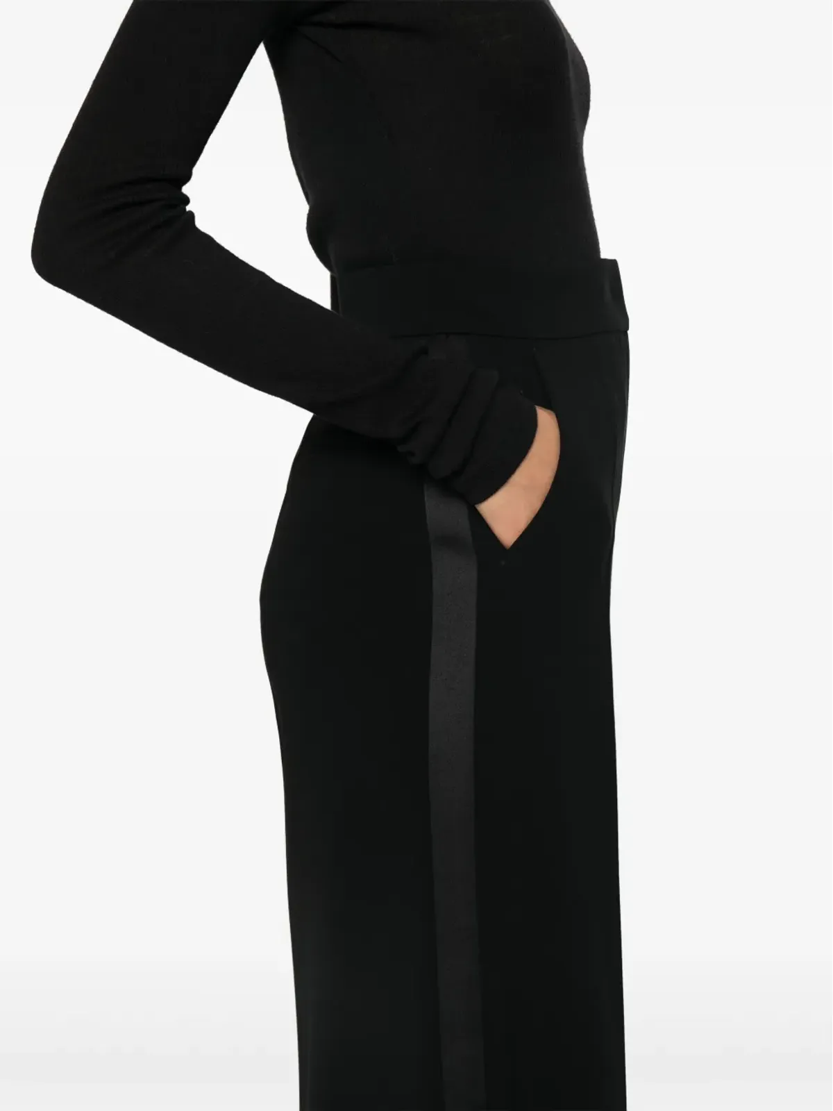 Max Mara Leccio パンツ ブラック - 画像5