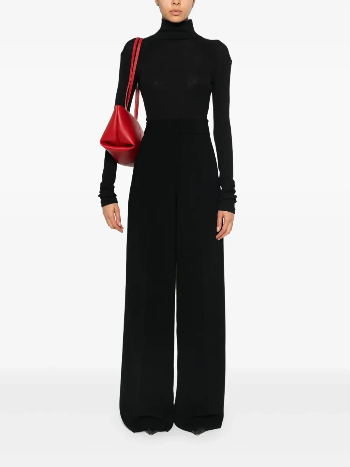 Max Mara Leccio パンツ ブラック - 画像2