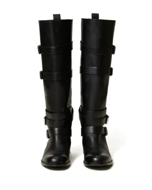 TWINSET バックルストラップ レザー ブーツ - サムネイル4