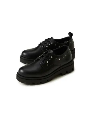TWINSET Kids レザー レースアップシューズ - サムネイル3