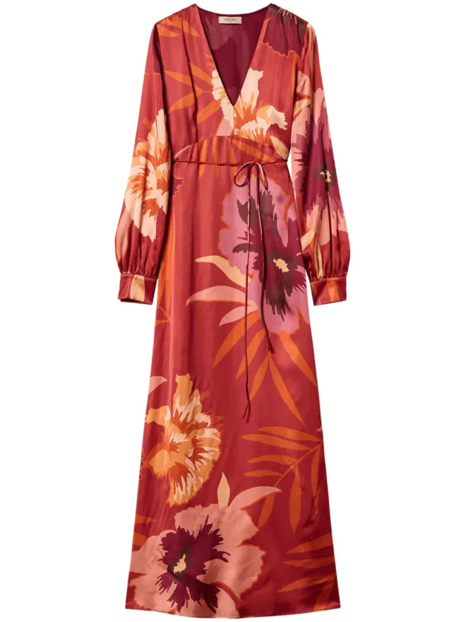 TWINSET TWINSET 花柄総柄プリントのドレス - レッドの商品画像