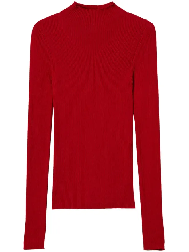 TWINSET TWINSET ハイネック シームレス セーター - レッドの商品画像