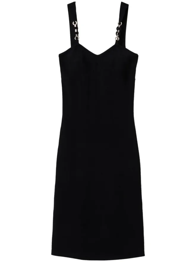 TWINSET TWINSET ジュエルストラップニットミディドレスの商品画像