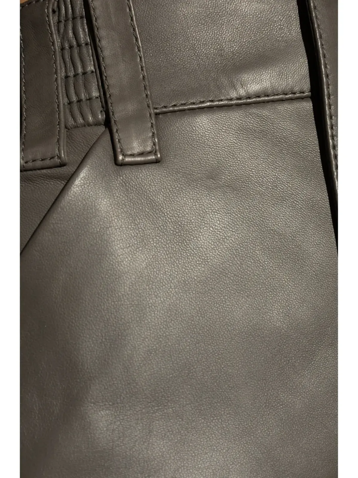 Saint Laurent レザー ペンシルスカート - 画像5