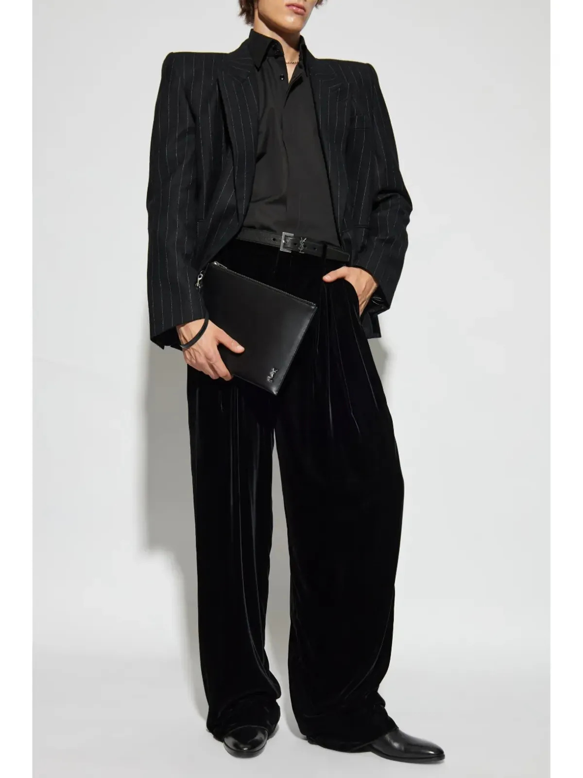 Saint Laurent コットンポプリンシャツ - 画像2