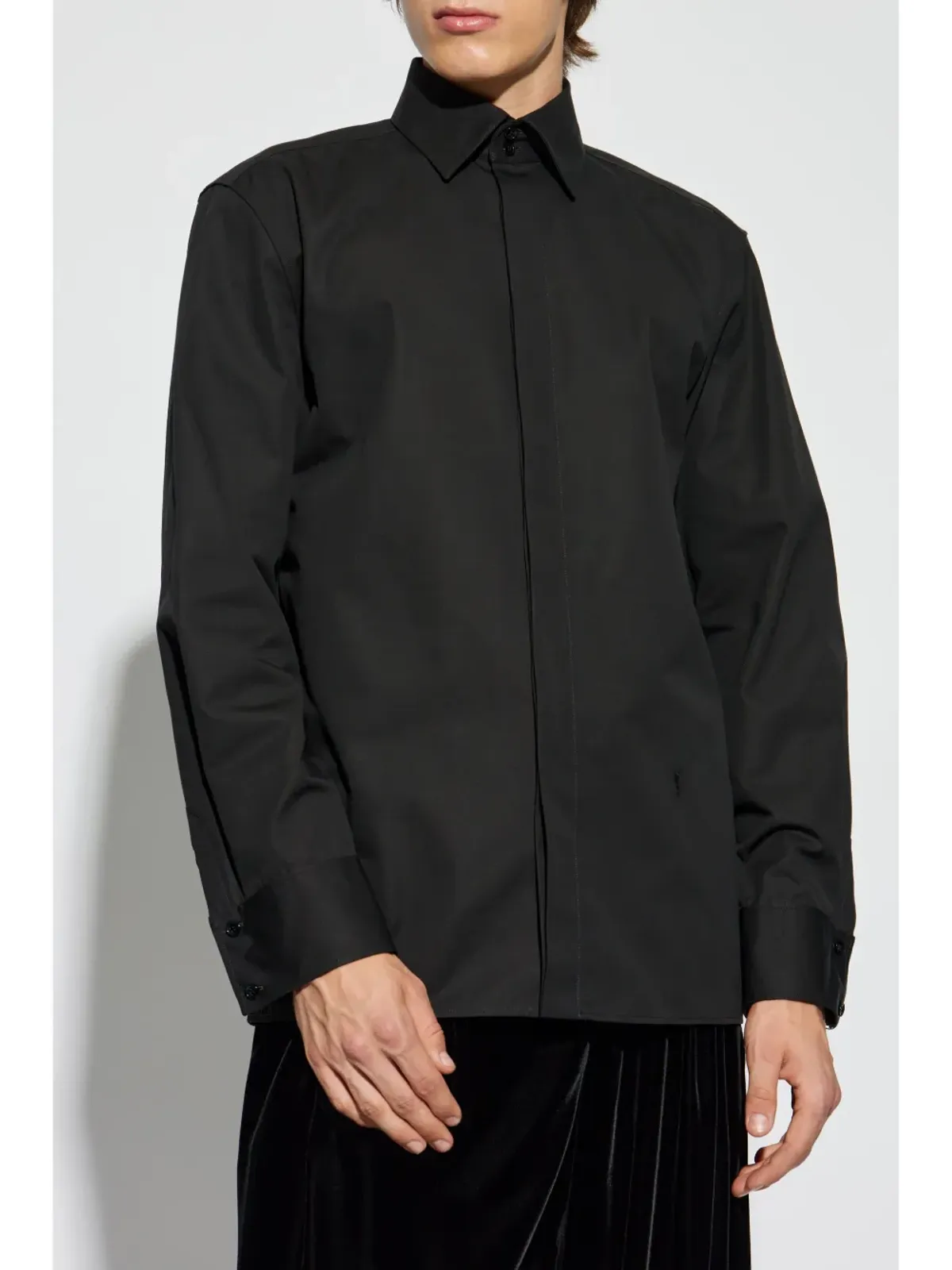 Saint Laurent コットンポプリンシャツ - 画像3