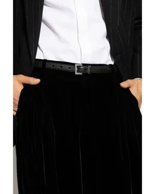 Saint Laurent Cassandre ループベルト - ブラック - サムネイル2