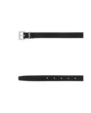 Saint Laurent Cassandre ループベルト - ブラック - サムネイル4