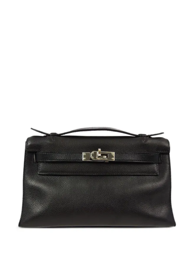 Hermès Pre-Owned Hermès ビンテージ 2004 ケリーポシェット ハンドバッグ - ブラックの商品画像