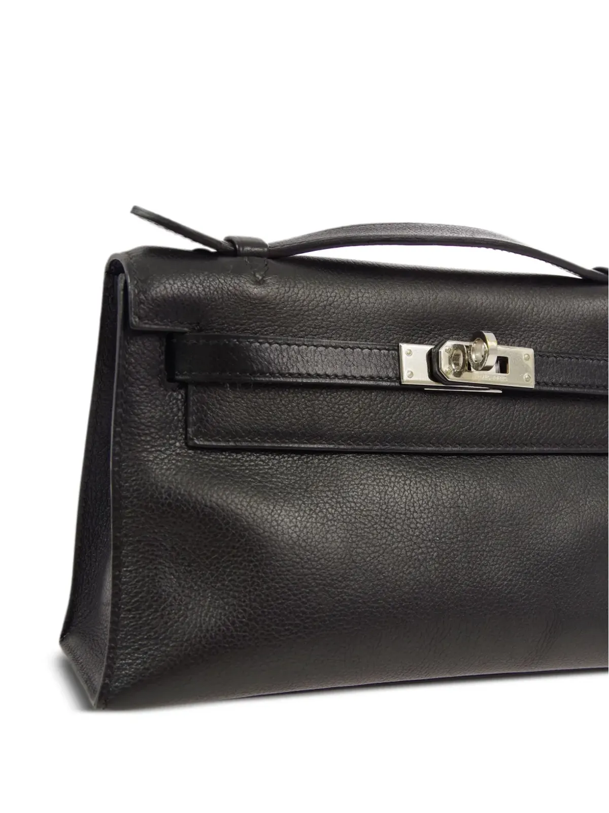 Hermès ビンテージ 2004 ケリーポシェット ハンドバッグ - ブラック - 画像3