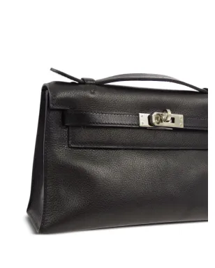 Hermès ビンテージ 2004 ケリーポシェット ハンドバッグ - ブラック - サムネイル3