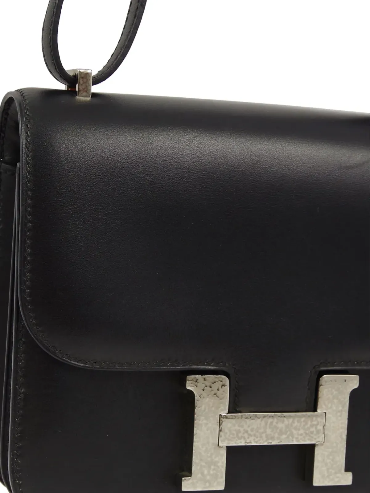 Hermès ビンテージ 2002年 コンスタンス18 ショルダーバッグ - ブラック - 画像3