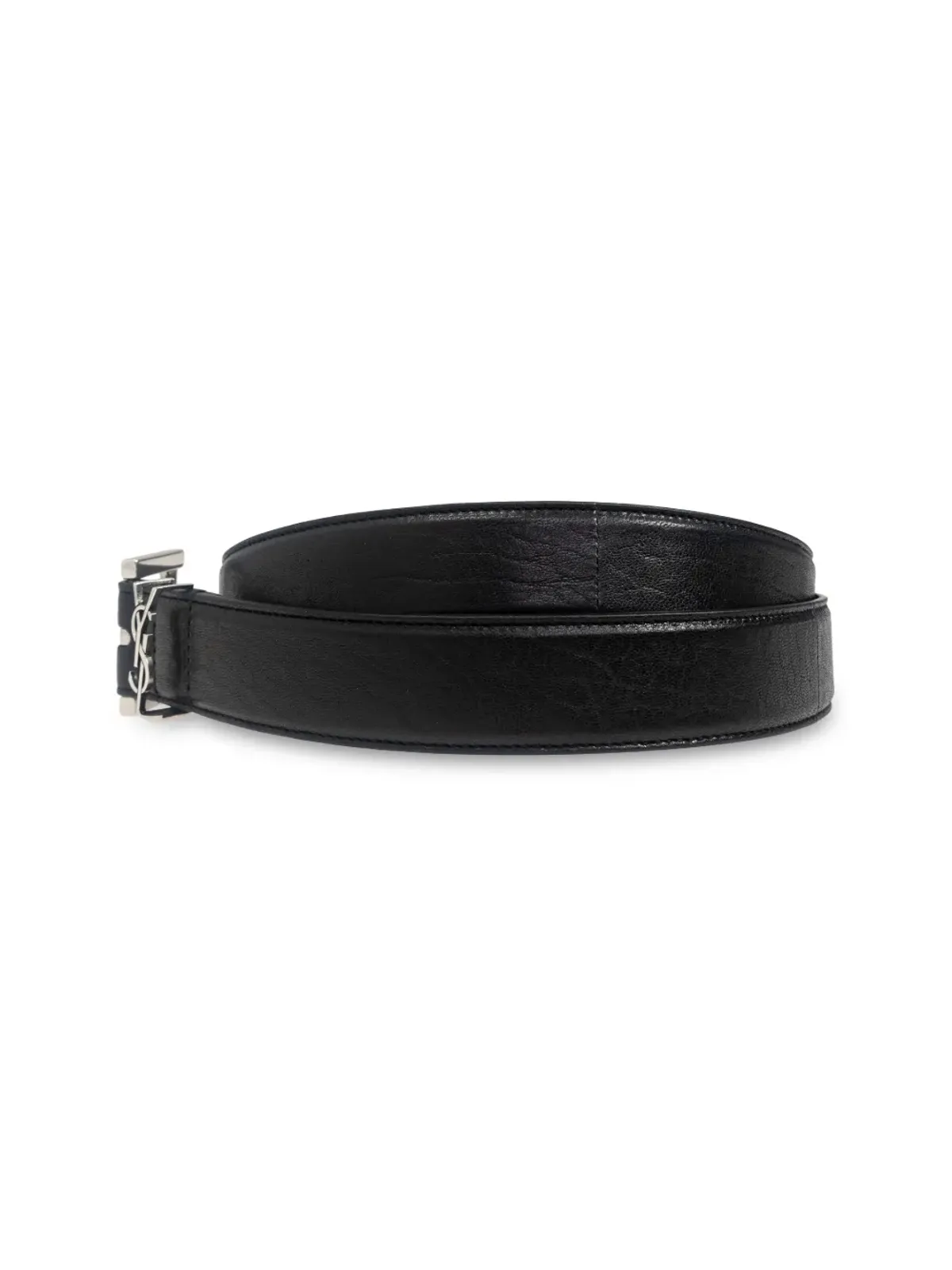 Saint Laurent ロゴプレート ベルト - 画像3