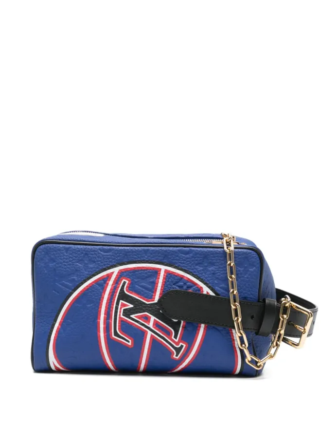 Louis Vuitton Pre-Owned Louis Vuitton ビンテージ NBAモノグラム ウォッシュバッグ ブルーの商品画像
