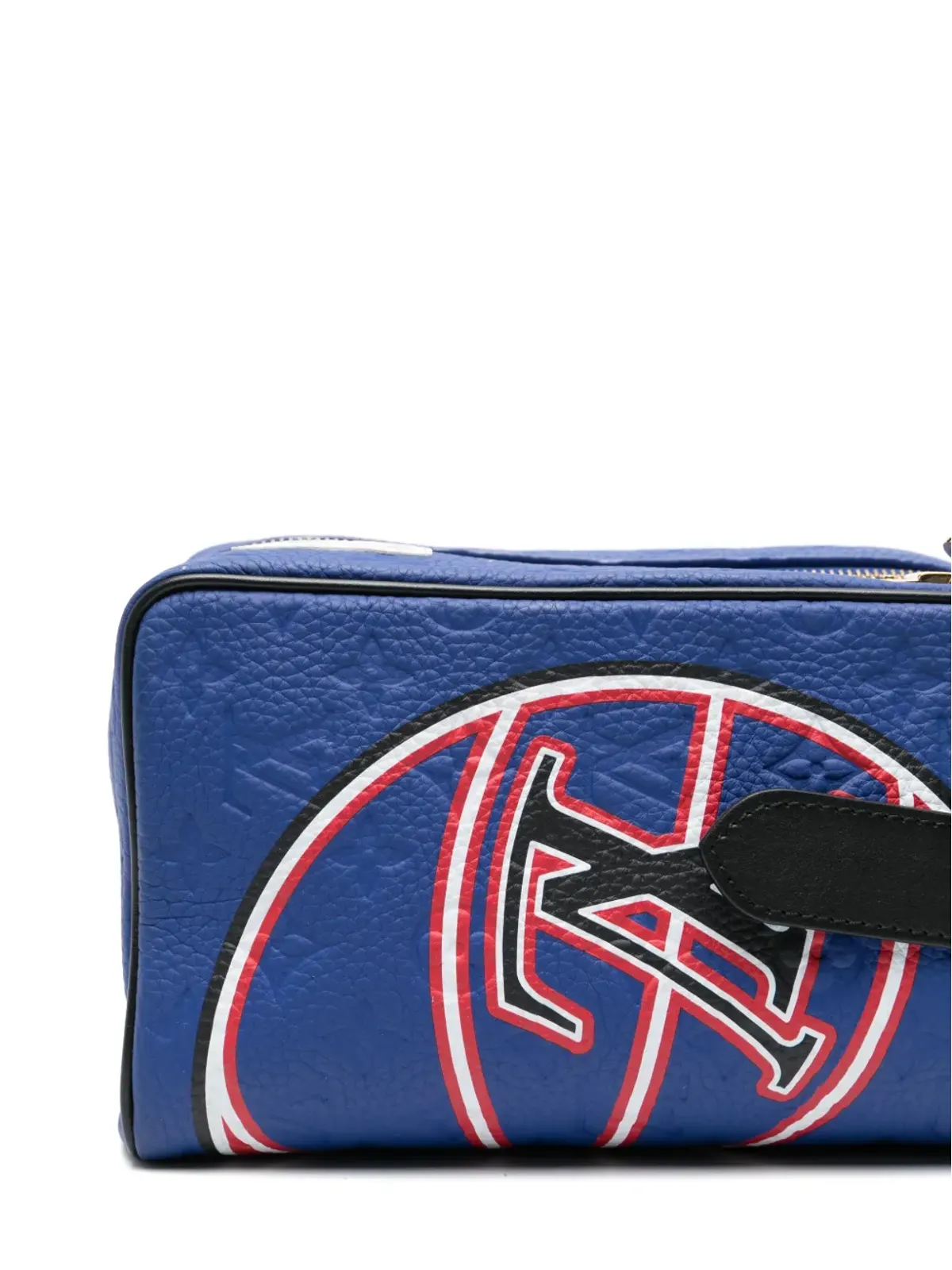 Louis Vuitton ビンテージ NBAモノグラム ウォッシュバッグ ブルー - 画像3