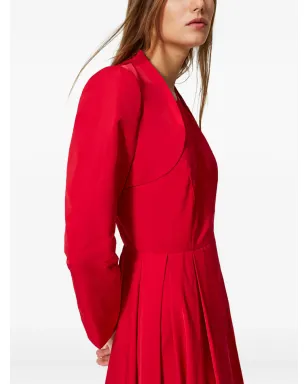 TWINSET アシンメトリカル クロップドジャケット レッド - サムネイル4