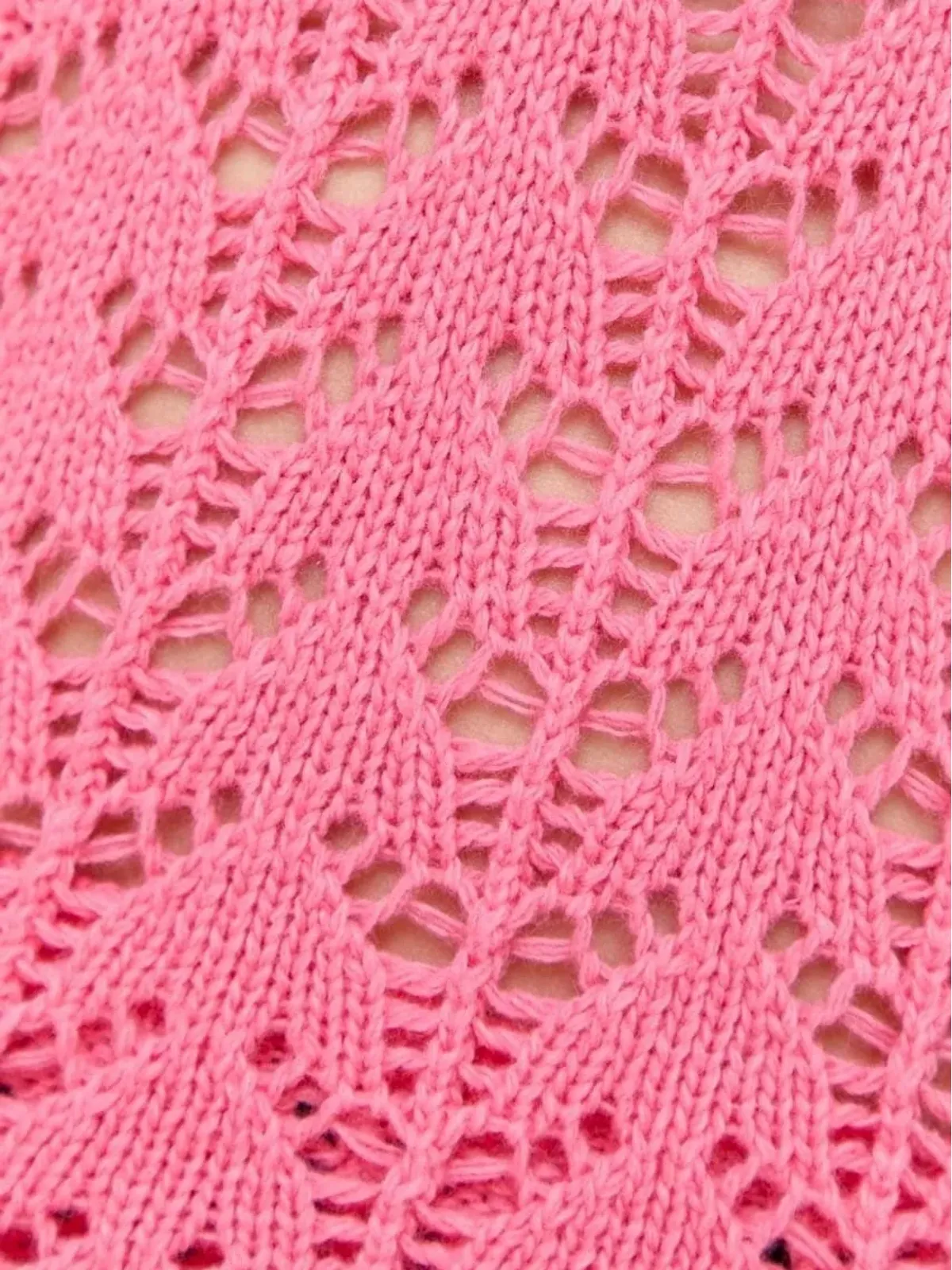TWINSET V-neck open-knit セーター - ピンク - 画像5