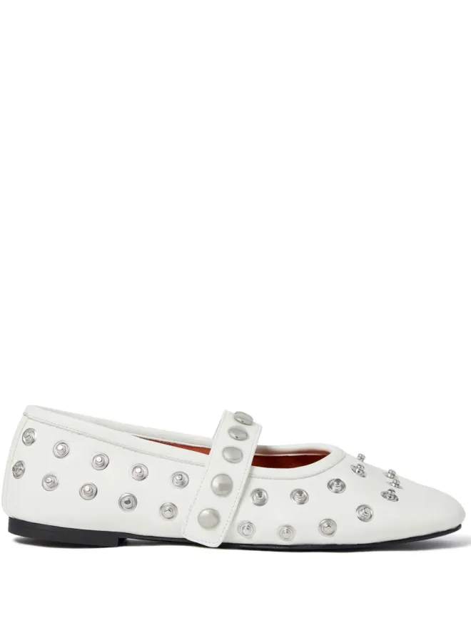 Stella McCartney Stella McCartney スタッズ付きバレリーナの商品画像