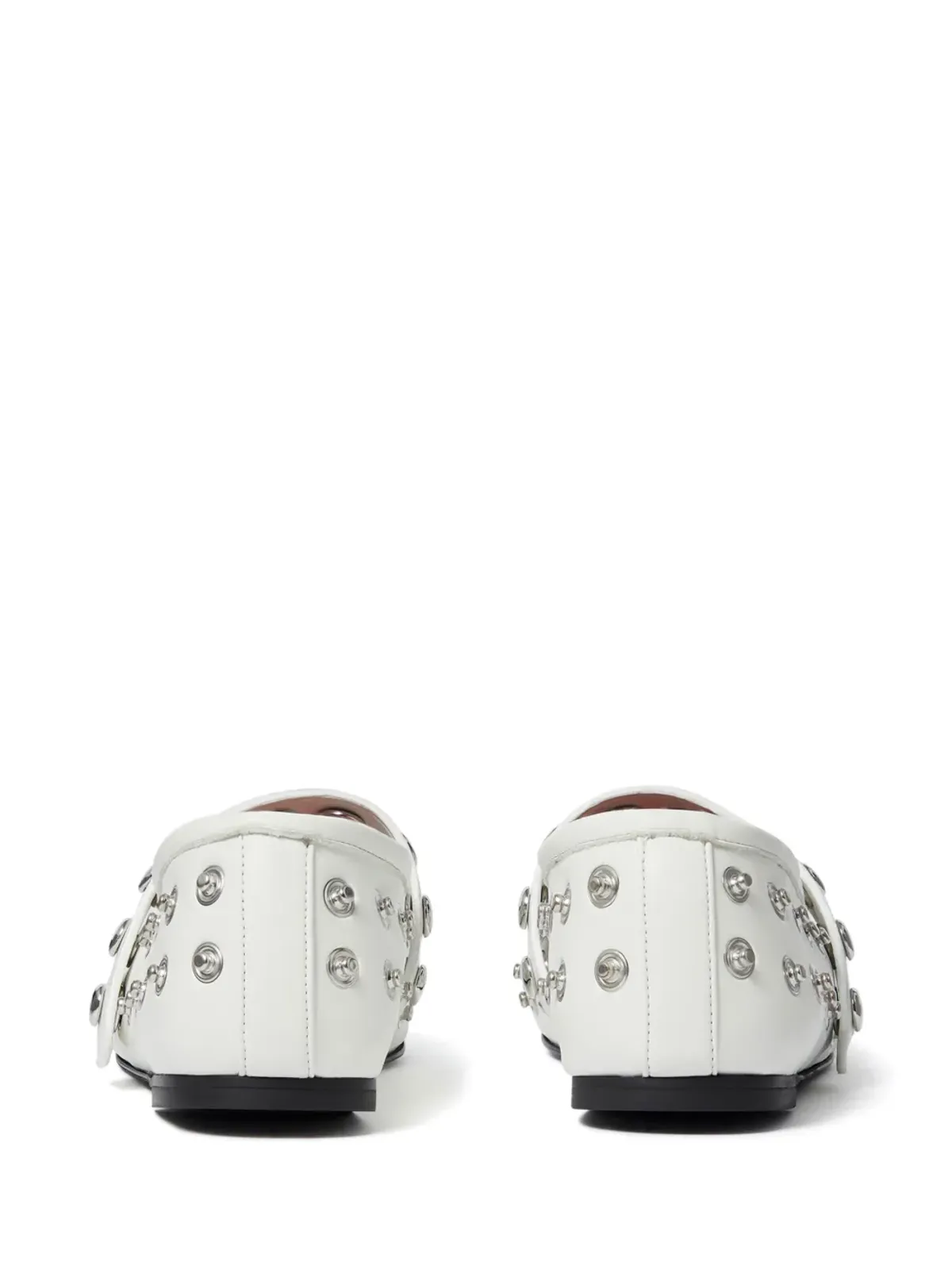 Stella McCartney スタッズ付きバレリーナ - 画像3