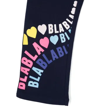 Billieblush テキストプリント トラックパンツ - サムネイル3