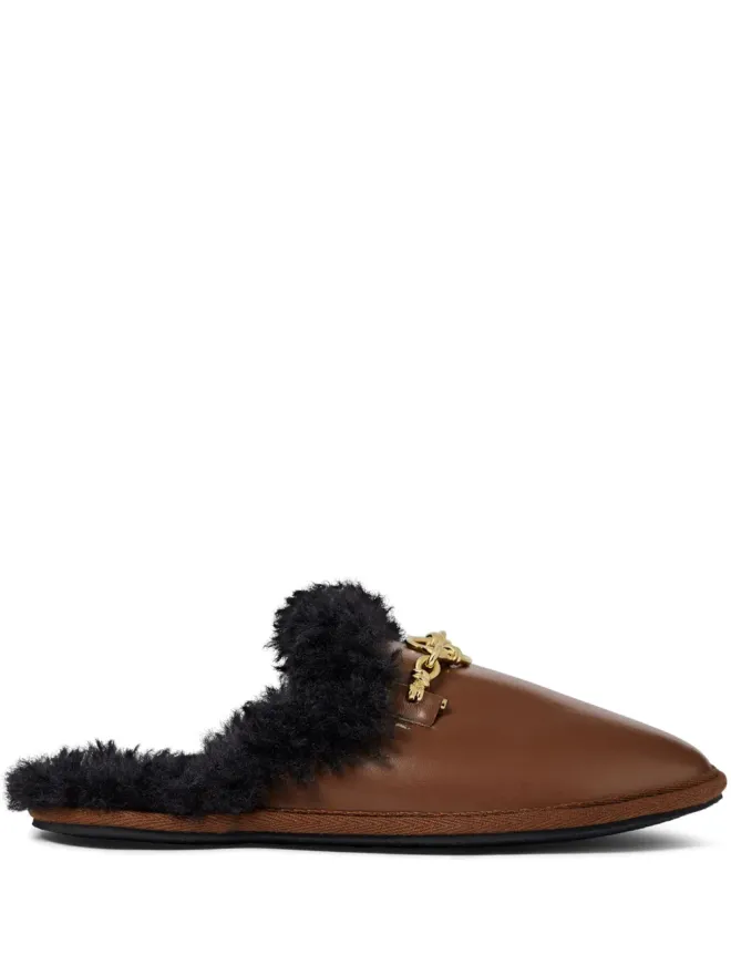 Stella McCartney Stella McCartney ロゴプレートスリッパの商品画像