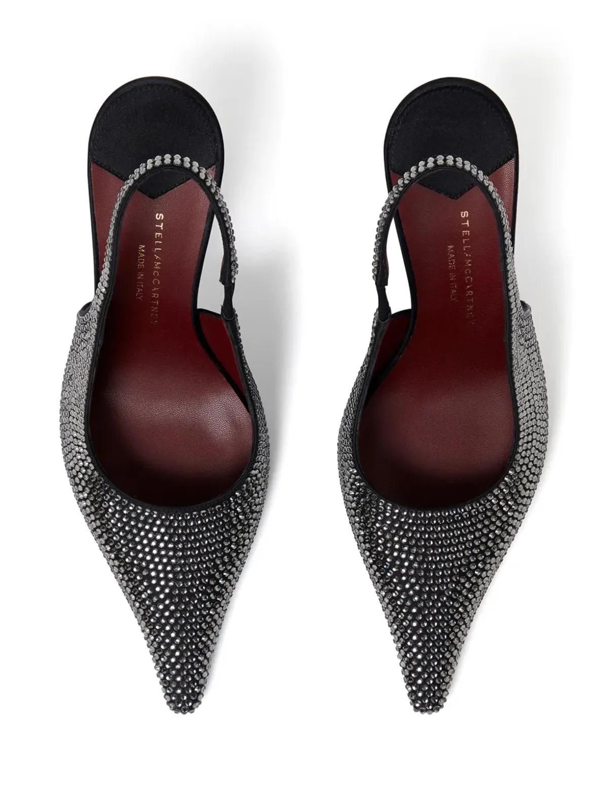Stella McCartney 90mm Elsa スリングバックパンプス - ブラック - 画像4