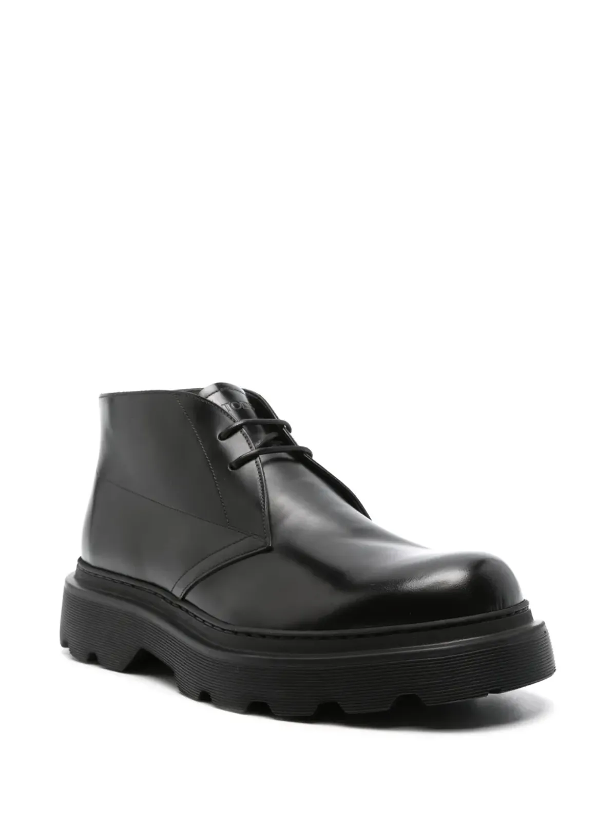 Tod's レザー アンクルブーツ - 画像2